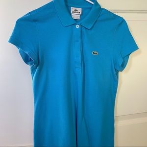 Blue Short Sleeved Polo Shirt